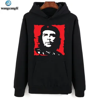 Che Guevara Spausdinti 2019 Naujas Mados Hoodies Moterims, Vyrams, Atsitiktinis Ilgomis Rankovėmis Hoodie Madinga Palaidinukė Streetwear Striukė Drabužiai