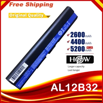 HSW 14.8 V Baterija Acer Aspire One 725 756 TravelMate B1 B113-E B113-M-6460 C7 C710 AL12A31 AL12B31 AL12B32 AL1 greitas pristatymas