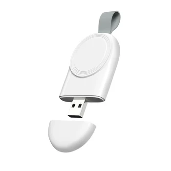 Kelionės Nešiojamas USB Magnetinio Belaidis Kroviklis Smart Žiūrėti Greito Įkrovimo Apple Žiūrėti 1 2 3 4