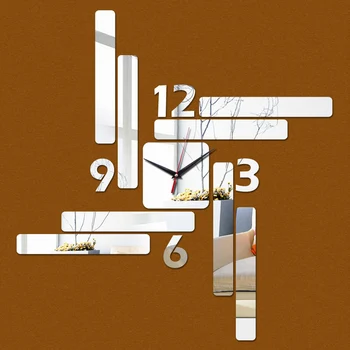 naujas kambarį kvarco didelių 3d modernaus dizaino sieninis laikrodis žiūrėti namų puošybai 