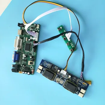 Valdiklio plokštės HDMI suderinamus DVI VGA Audio skystųjų KRISTALŲ Rinkinys M190PW01 1 440 x 900 19