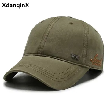 XdanqinX suaugusiųjų vyrų beisbolo kepuraitę medvilnės, sportinės kepurės vyrams snapback cap reguliuojamo dydžio laisvalaikio prekės bžūp vyrų kaulų žvejybos bžūp